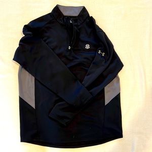 Under Armour Golf 1/4 zip. Mount Washington Hotel. Large. Black